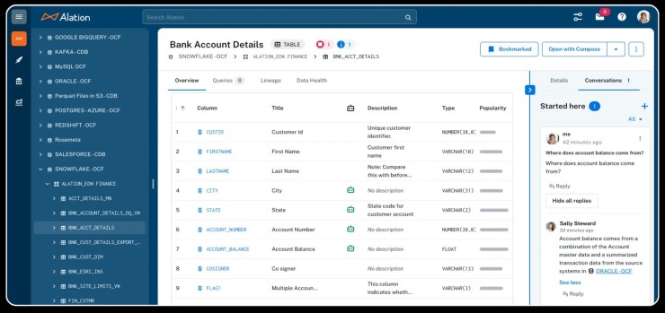 Homepage Alation Agentic Data Intelligence Platform
